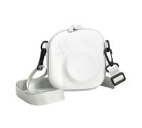HOOLRZI Sacchetti della macchina fotografica della prova di avventura per 8/9/12/11/40 della macchina fotografica resistente agli urti con facile porta la maniglia, Bianco Gelsomino
