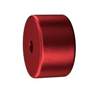 HOOLRZI Stabilizzatori di record progettati con precisione per i vinili del grande foro centrale da 7 pollici vanta stabilizzatori per giradischi in lega di alluminio anti corrosione in lega di