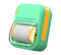 HOOLRZI Stampante termica portatile in miniatura per etichette, foto e note, batteria ricaricabile, non richiede inchiostri, include 1 rotolo di carta da stampa stampante per correzione errori
