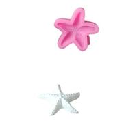 HOOLRZI Stampi in silicone a forma di stella per la produzione di sapone a tema creatura marina stampi in silicone gesso per la decorazione domestica