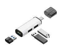 HOOLRZI Trasmissione ad alta velocità USB 3.0 Splitter 3 Porte USB 3.0 Hub Adattatore di Alimentazione E Porta Per Laptop PC Notebook Ricevitore Adattatore Hub Usb Per Mouse Del Computer Portatile
