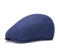HOOLRZI Ventilazione Design Berretta Cap Spring Outdoor Sun Hat Rughe Resistente Cappello Facile Cura Viaggio Essenziale Unisex Mesh Cap, blu navy, Taglia unica