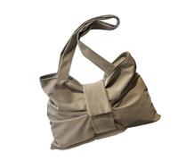 HOOLRZI Wear Resistant Nylon Shoulder Bag Unique Bows Design Generous Interior Underarm Bag for Comfort and Styles Wear Nylon Shoulder Bag