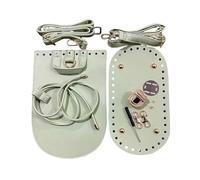 HOOLRZI Zaino Borsa Componente artigianale Tracolla regolabile Borsa in pelle PU Coperture inferiori Corda con coulisse per zaini intrecciati Tracolla regolabile per borse