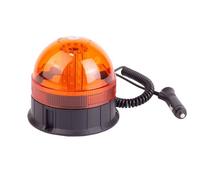 Hooma Lampeggiante a LED Ambra Girofaro LED Magnetico - 40LEDs Arancione, 7 Modalità, 12V/24V con Cavo per Furgoni, Trattori, Luce Emergenza Veicoli Agricoli
