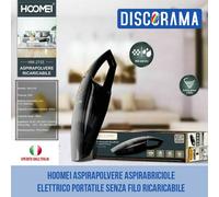 HOOMEI ASPIRAPOLVERE ASPIRABRICIOLE ELETTRICO PORTATILE SENZA FILO RICARICABILE