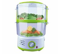 Hoomei HM-5925 Vaporiera elettrica 2 livelli Capacità 5 L litri 500 W Cottura a vapore