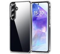 HOOMIL Cover per Samsung Galaxy A55 5G, Custodia Anti-Ingiallimento, Antiurto e Anti-Graffi, Retro Rigida Trasparente - Crystal Clear