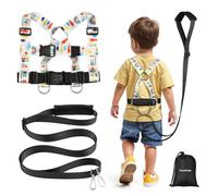HOOMTREE Imbracatura di sicurezza da passeggio e guinzaglio per autismo e bisogni speciali bambini dai 3 ai 6 anni con laccio facile da regolare + maniglia di emergenza per prevenire vagabondaggi e