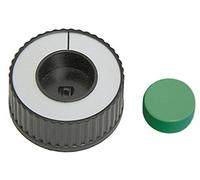 Hoonved - Leva per lavastoviglie T3-80, T5-80, T4-80, ø 42 mm, simbolo con treccia zero per asse ø 6 x 4,6 mm, colore: Nero