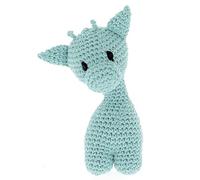 Hoooked Amigurumi all'Uncinetto Kit Giraffa Ziggy Eco barbante, Cotone, Menta di Primavera, 19 x 8 x 9 cm