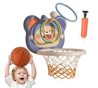 Hoop da basket interno per bambini - Mini board di basket di montaggio senza pugni con tabellone, include 2 mini | Regalo di compleanno per e bambini | Giocattolo sportivo in c