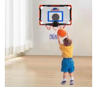 Hoop da basket montato a parete pieghevole sopra la porta mini cerchio per