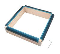 Hoop Di Ricamo - Cornice A Punto Croce Quadrato Solido Con Ago | Hoop Per Pinza Per Ricami In Legno Per Progetti Fai -da -te, Artigianato, Cucito E Richiamo, Cornice Di Cuciture Durevoli Per Principia