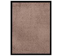 Hoopleep Brown Entryway Floor Mat, 40 x 60 cm Non-Slip Polipropilene Welcome Mat with Velour Surface, Skid Resistant Vinyl Backing for Indoor Outdoor Use, High Traic Areas, Hallway, Laundry Room