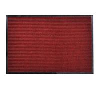 Hoopleep Red PVC Doormat, 180 x 120 cm Large Non-Slip Entryway Floor Mat, Easy Clean Dirt Trapper for Home & Office, Durevole fibra di poliestere, resistente agli skid Backing