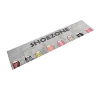 Hoopleep Shoezone Kitchen Runner Washable, Soft Velvet Floor Mat, Backing in lattice, 60 x 300 cm, Long Area Rug for Kitchen, Hallway, Laundry Room, Easy to Roll Up