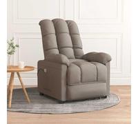 Hoopleep Talpa Fabric Massage Recliner Chair, 6 punti vibrazione, divano manuale reclining con remoto, comodo da usare per la sala living, bedroom, spazi di lettura, piccoli spazi