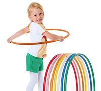 HOOPOMANIA Hula Hoop bambini monocolore [Ø60cm - arancione] Hula Hoop bambini da 3 anni