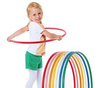 HOOPOMANIA Hula Hoop bambini unicolore [Ø60cm - rosso] Hula Hoop bambini a partire da 3 anni
