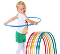 HOOPOMANIA Kids Hula Hoop monocolore [Ø80cm - blu] Hullahupp a partire da 8 anni