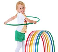 HOOPOMANIA Kids Hula Hoop unicolore [Ø80cm - verde] Hullahupp da 8 anni