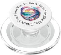 Ho'oponopono Guarigione Oceano Tramonto PopSockets PopGrip per MagSafe