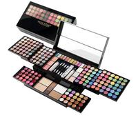 HOORayeah Valigetta per il trucco all-in-one con set di trucchi - Kit trucco per donne - Set regalo per il trucco da viaggio
