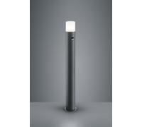 HOOSIC PALO ALTO LED CILINDRO ANTRACITE E DIFFUSORE BIANCO CON SENSORE DI MOVIMENTO H.80 CM 1 LUCE ATTACCO E27