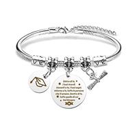Hoosmoon Regali Natale Regalo Laurea Donna Uomo Bracciale Laurea Idee Regali Per La Laurea Originali Regali Migliore Amica Regalo Ragazza Ragazzo Regalo Sorella Laurea Gadget Bomboniere Laurea