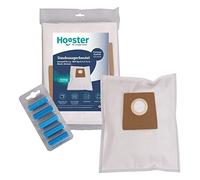 Hooster 20 sacchetti per aspirapolvere Siemens Z 7.0 VSZ7330 + 5 bastoncini deodorante (Ocean Fresh) | Materiale non tessuto a 5 strati - Confezione da 20 pezzi con 2 microfiltri
