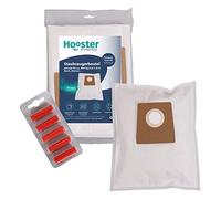 Hooster 20 sacchetti per aspirapolvere Siemens Z 7.0 VSZ7330 + 5 bastoncini deodorante (rosa) | Materiale non tessuto a 5 strati - Confezione da 20 pezzi con 2 microfiltri inclusi