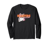 Hooters Beach Babe Flowers Retro Tropical Wings Restaurant Maglia a Manica