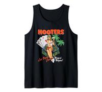 Hooters Las Vegas Casino Wings & Wagers Pin-Up Girl Scene Canotta