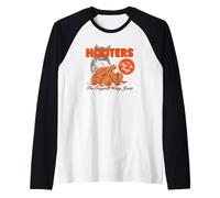 Hooters The One And Only Original Wing Joint Vintage Maglia con Maniche Raglan