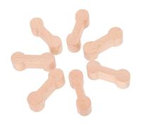 HOOTNEE 10 Connettori in Legno per Binari Trenino Fibbia di Collegamento Resistente per Accessori Modellismo Ferroviario per Giochi di Treni e Natale