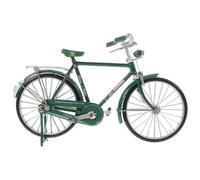 HOOTNEE 10 in Lega Verde Decorazione per la Casa e Ufficio Giocattolo da Collezione per e Appassionati di Bici D’Epoca