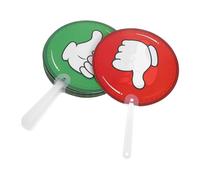HOOTNEE 10 Palette Di Plastica Per Decisioni Studenti Strumenti Coinvolgimento Classe Segnali Voto Insegnanti Risposta Rapida Attività Scolastiche