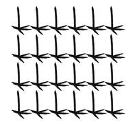 HOOTNEE 100 Pezzi Plastic Crow Claw Toy Feet Realistic Crow Making Parts For DIY Crafting For Toy And Repair