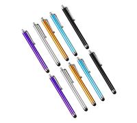 HOOTNEE 10pezzi Stilo Punte in Sostituibili Stilo Capacitivo Per Touch Screen Cellulari e Tablet Adatto Per Scrittura e Annotazioni