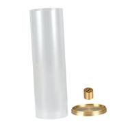 HOOTNEE 1set Bruciatore di Incenso da Tavolo Acrilico con Base Trasparente Completo per Decorazione di Ufficio e Casa Include Portaincenso Nove e Piatto Raccolta Fumi Atmosfera Rilassante
