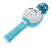 HOOTNEE 1set Microfono Karaoke Elettronico Per Cartoon Microfono Wireless Per Cantare e Divertirsi e Compleanni Colori