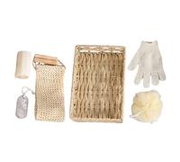 HOOTNEE 1set Strumenti Per La Pulizia Del Corpo Kit Scrub Per Bagno Con Manico Per Esfoliazione Profonda e Pulizia Quotidiana Della