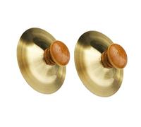 HOOTNEE 2 Pezzi Cymbali per Strumenti Musicali e Legno per Danza e Performance per Stimolare Interesse Musicale e Divertire