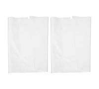 HOOTNEE 2 Pezzi Tela da Pittura Lunga Bianca 1m X 60cm per Disegno