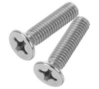 HOOTNEE 2 Pezzi Viti di Riparazione per Pulsatore Lavatrice Automatica in Metallo Argento, Accessori Facili da Sostituire per Ricambio Parte Centrale Pulsatore 6mm