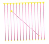 HOOTNEE 20 Frecce Con Ventosa Per Bambini Per Esercitarsi Nel Tiro Con L'arco Frecce Giocattolo in Plastica Sicure Con Ventosa Per Giocare Al Chiuso E Aperto 42 Cm