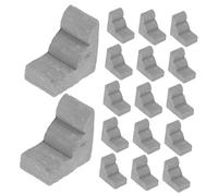 HOOTNEE 20 Pezzi Mattoncini Miniatura per Diy per Mattoncini Realistici per Progetti Creativi e Case delle Sviluppa e Abilità per Tema