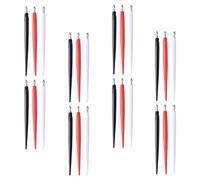 HOOTNEE 24 Pezzi Penne per Schizzi a Doppia Punta per Pittura a Graffio, Strumento per Disegno e Raschiatura Impugnatura Ergonomica, per Arte Scratch e Attività Creative