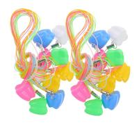 HOOTNEE 30 pezzi Denti da Latte per Mini Contenitori Colorati Forma Adorabile Custodie Resistenti per Conservare e Proteggere Ricordi di Denti Perduti per Feste e Uso Quotidiano